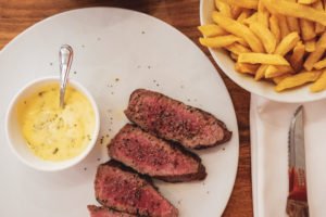 Foto steak-friet